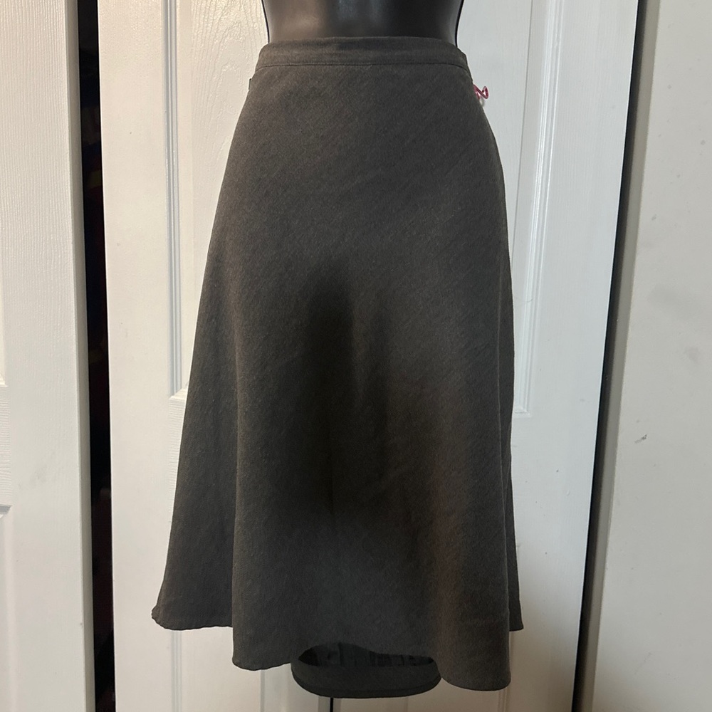 Liz Claiborne - *Plus Size* Charcoal A-line skirt - Size 16
